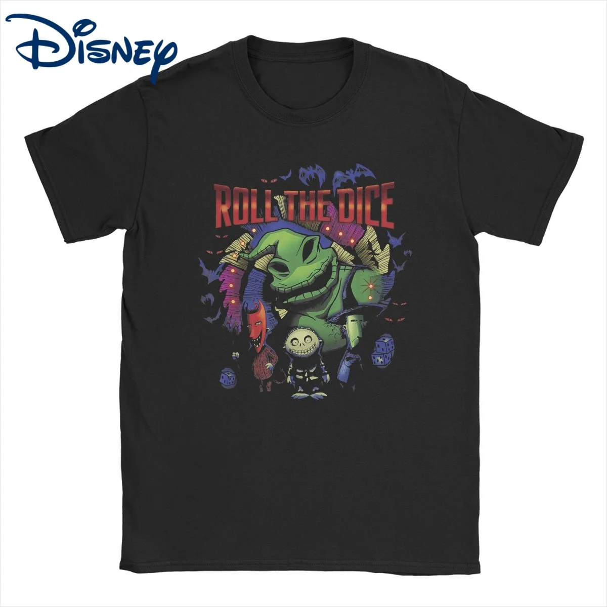 

Футболка с рисунком из мультфильма «Кошмар перед Рождеством»