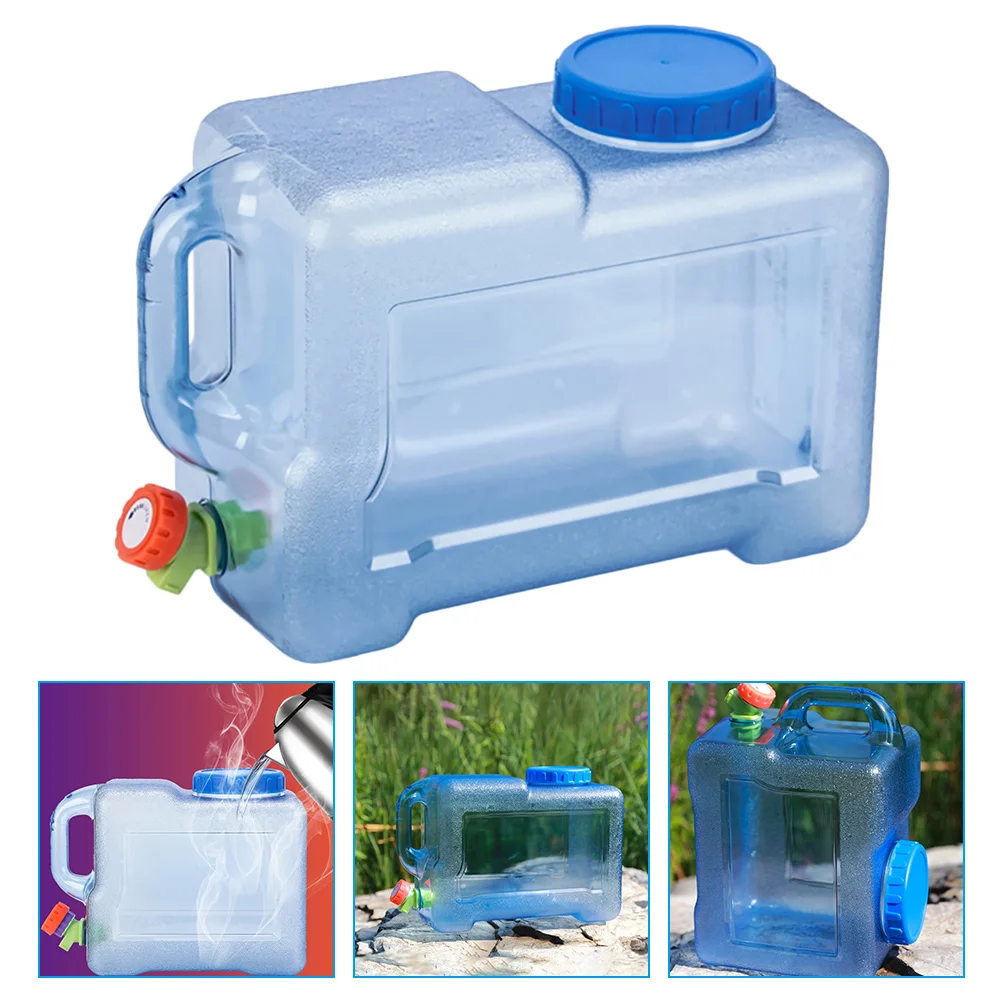 

Outdoor Bucket Daily Use Water Jug Transparent Holder Vehicle-mounted Camping Accessory