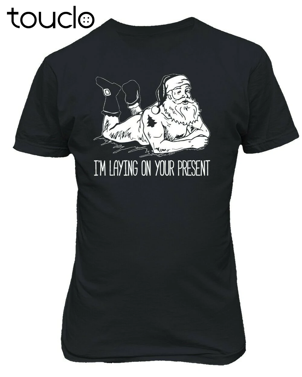 

Забавная Рождественская футболка унисекс с Санта-Клаусом для отпуска