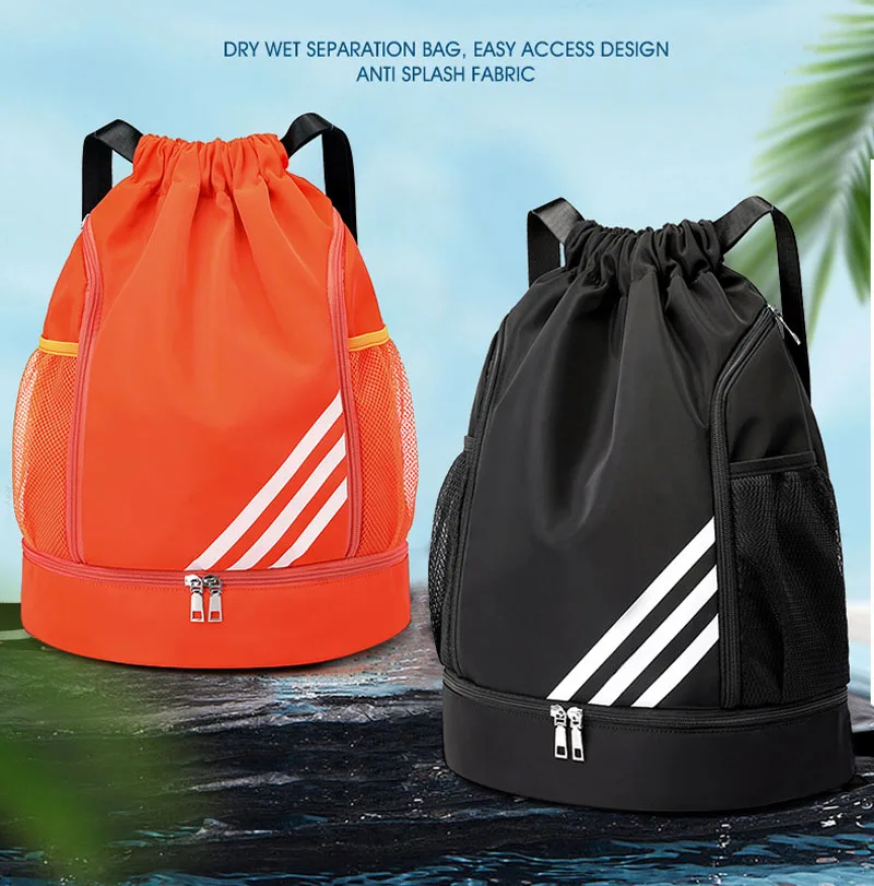 

Портативная сумка из ткани Оксфорд для студентов, водонепроницаемый спортивный рюкзак для верховой езды, баскетбола, футбола, волейбола, спортивной обуви, мешок для одежды