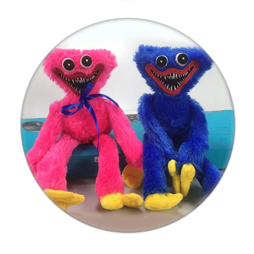 

Huggy Wuggy Backpack Badges Poppy Playtime Game Anime Brooch Pins Collect Toys Breastpin For Bags Clothes Hot Children Gift Toys