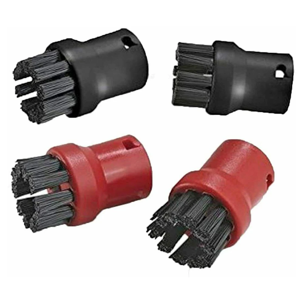 

Set Of 4 Round Nylon Brushes For Karcher SC1.502, SC1.702, SC2.000 Steamer Cleaning Tools Replacement Cleaning Brushes