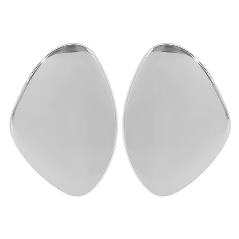 Бруталистские серьги-гвоздики из цинкового сплава