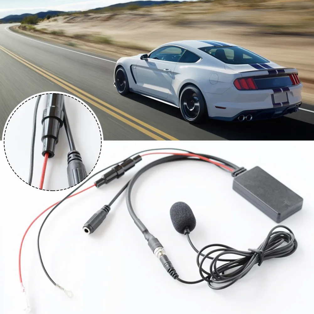 

Car Auto Bluetooth Wireless Adapter Radio AUX Cable Music Receiver Module Adapter Handsfree BT Call Universal For Home