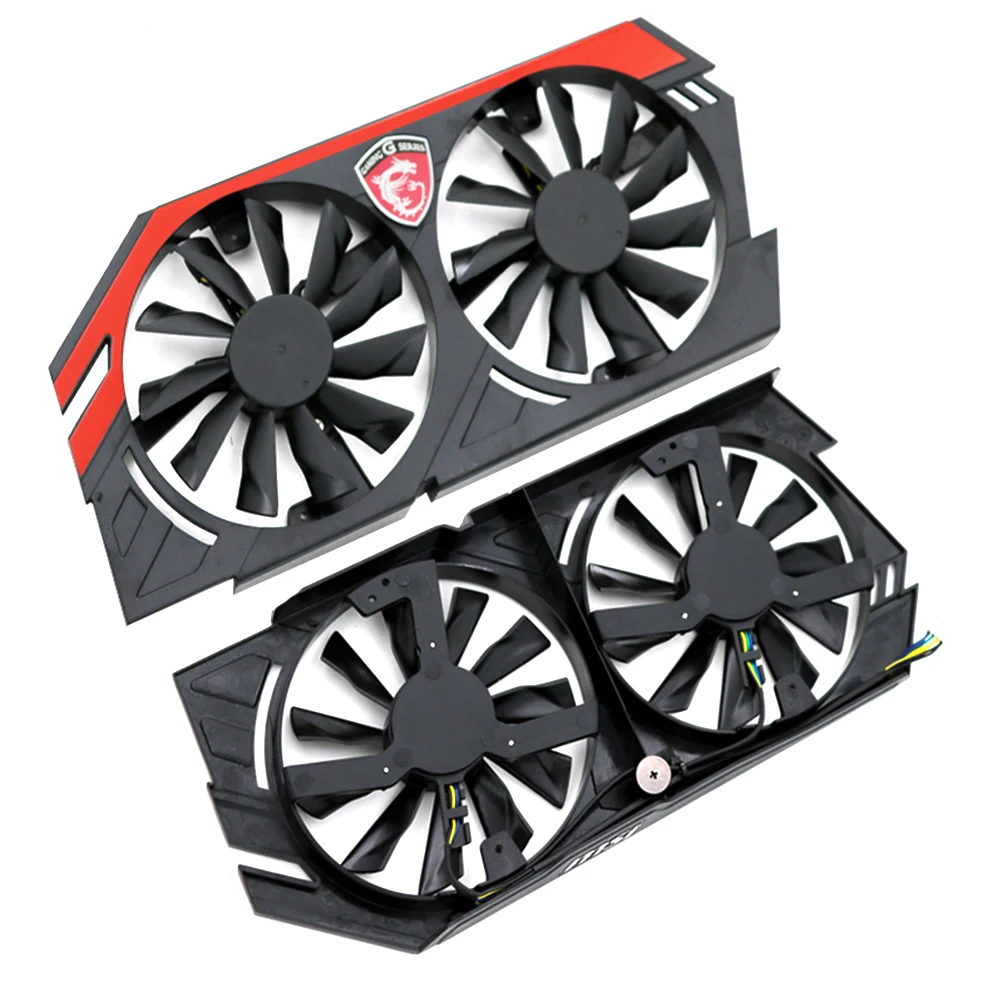 Оригинальный кулер для видеокарты MSI GTX780 / 770/760 750Ti R9-290X 280X 270X 270 без радиатора -