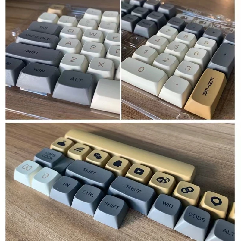 Фото Колпачки для клавиш XDA PBT с подсветкой, 126 клавиш №4