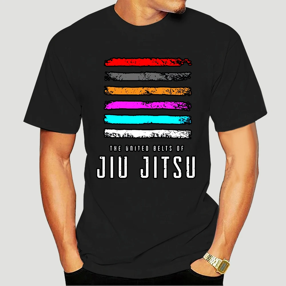 

Bjj Belt Rank Men T Shirt For Jiu Jitsu 8924X