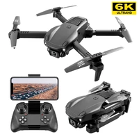 2022 new v22 mini drone 6k hd dual camera wifi fpv professional brushless motor obstacle avoidance foldable rc quadcopter dron