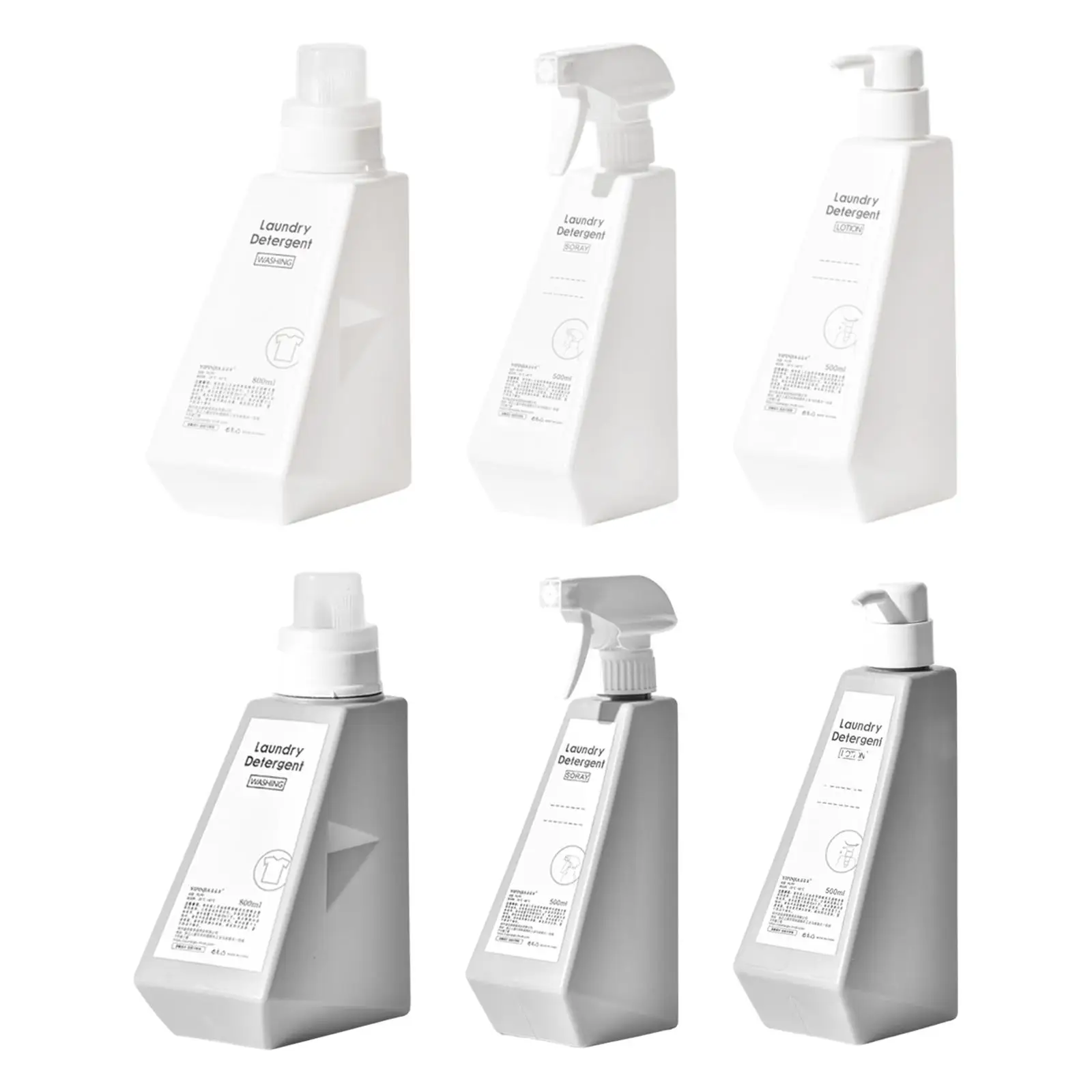 

3x Pump Bottles Decorative Vanity Accessories Travel Use Liquid Dispenser for Hand Soap Creams Moisturizer Shampoo Storage
