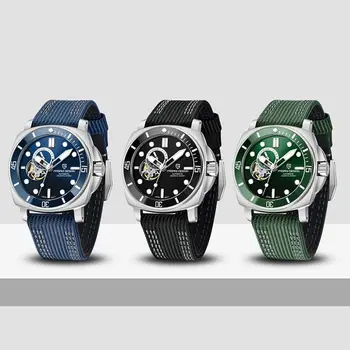 2023 PAGANI DESIGN 43MM NEW Men Automatic Mechanical Watches Fashion Sports TOP Brand Sapphire 200M Dive TMI NH39 Reloj Hombre 6