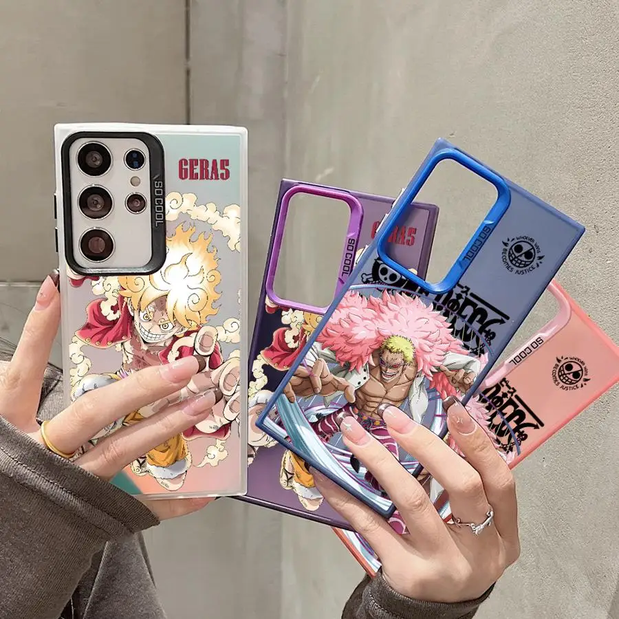 Чехол для телефона Doflamingo Luffy Samsung Galaxy S23 S24 S25 Ultra S20 S22 FE Note 20 S21 Plus S24FE чехол