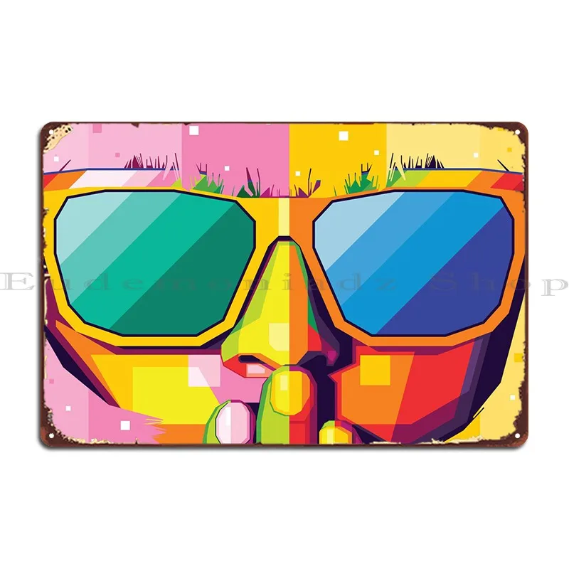 

Retro Girl Pop Art Metal Sign Garage Cinema Cave Club Printing Tin Sign Poster