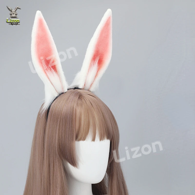 

Handmade Wolf Fox ears Hairhoop Headwear Anime Fancy Dress Party Cosplay Halloween Costume Headband Hairband