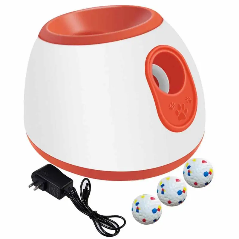 

Tennis Ball Launcher For Dogs Automatic Dog Ball Launcher With 3 Tennis Ball Durable Dog Fetch Throw Indoor Or Outdoor Toy