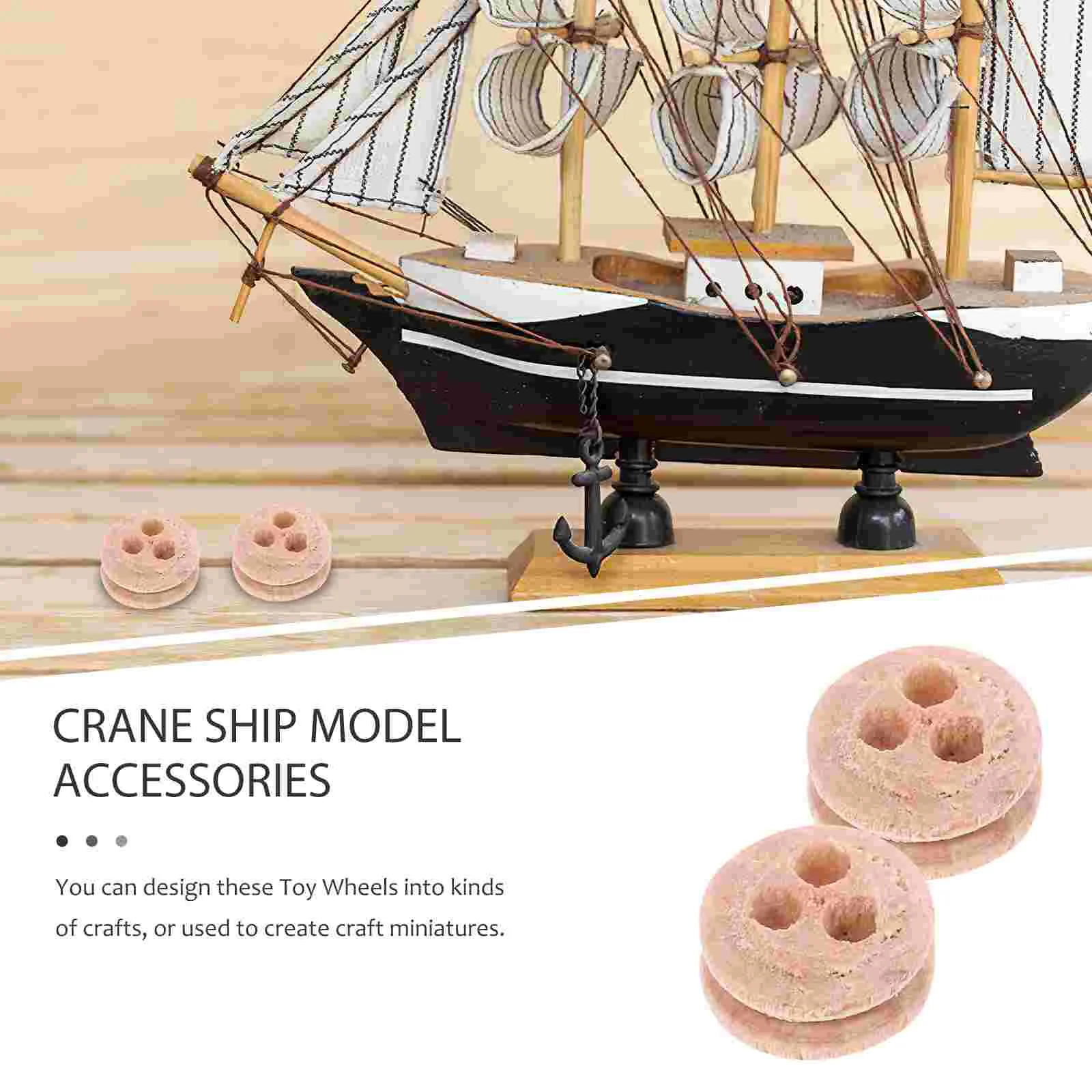 20 шт. аксессуары для парусных моделей игрушки научный проект шкивы сделай сам