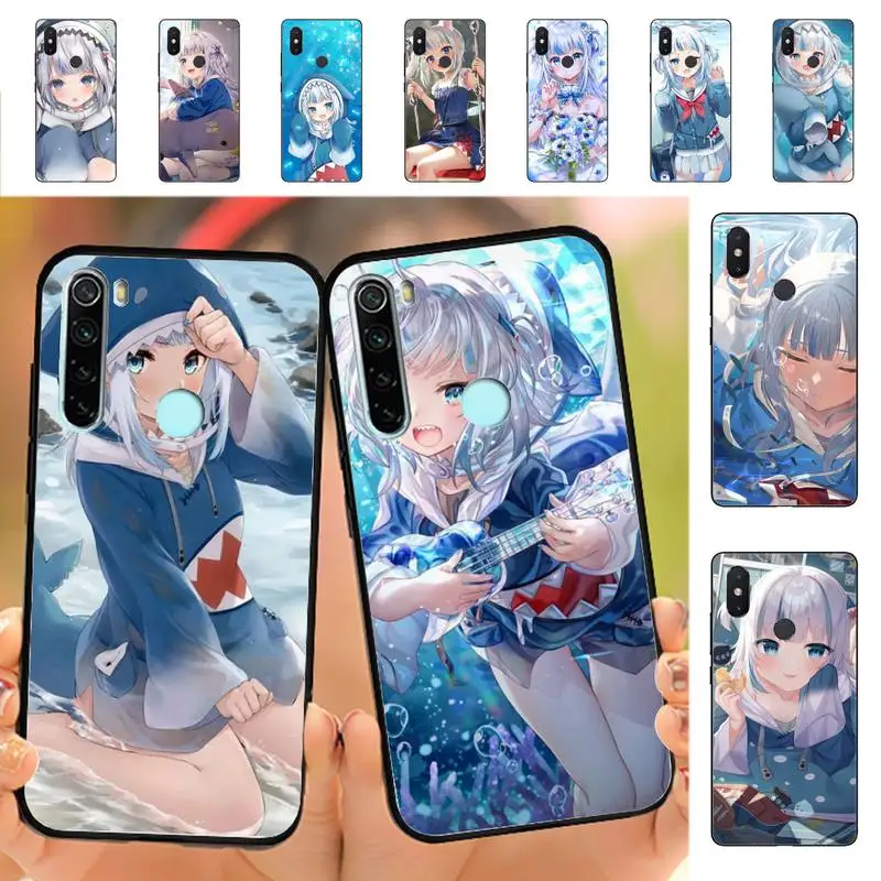 

Gawr Gura Phone Case for Redmi Note 8 7 9 4 6 pro max T X 5A 3 10 lite pro
