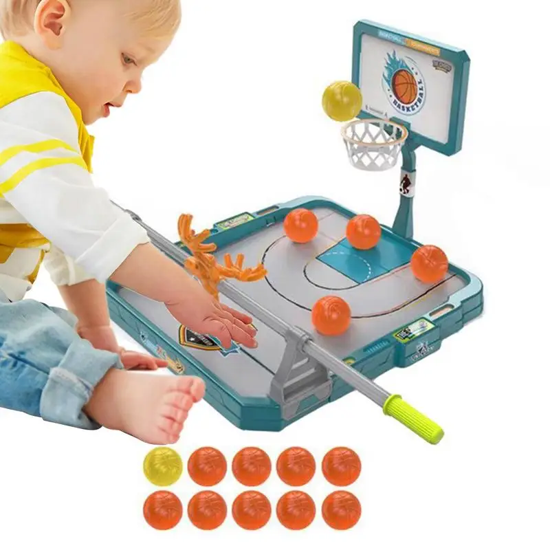 

Desktop Basketball Interactive Fingertip Shooting Toys Board Game For Kids Parent-child Interactive Learning Educational Toys