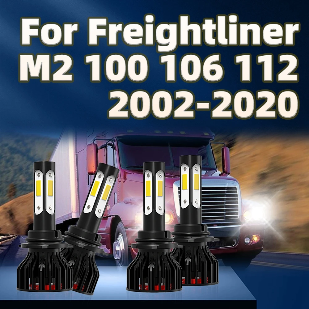 

Led Car Light 32000lm 9005 9006 HB3 HB4 Headlight Bulbs For Freightliner M2 100 106 112 2002 2003 2004 2005 2006 2007 2008-2020