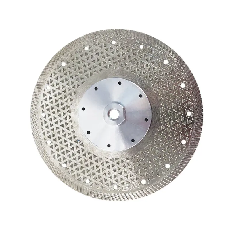 

High quality very sharp Electroplating + sintering process 230mm diamond electroplated saw blade for cutting marble granit