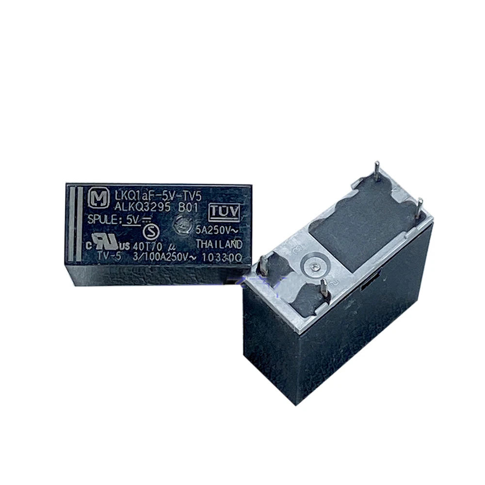 

(10 шт.) Φ ALKQ3295 LKQ1AF-5V-TV5 ALKQ3298, 4 контакта, 5A, 8A, 5 в постоянного тока, реле мощности, Новинка
