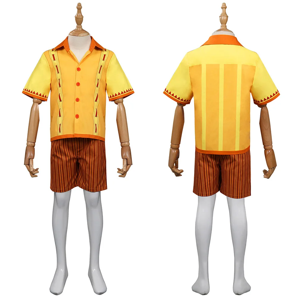 Костюм для косплея Felix Madrigal, Детская Повседневная рубашка, пляжные шорты, наряды, костюм для Хэллоуина, карнавала