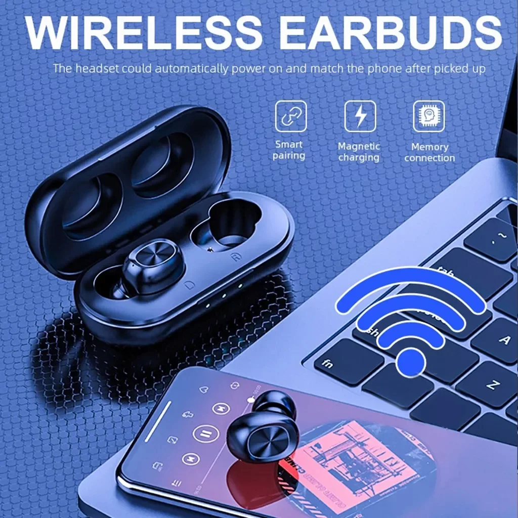

TWS 5,0 Bluetooth B5 беспроводные наушники HiFi Звук водонепроницаемые наушники с микрофоном шумоподавление игровая гарнитура зарядное устройство