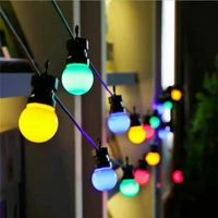 8m13m led globe ball bulb string lights outdoor waterproof christmas garland fairy lights for wedding party garden patio decor