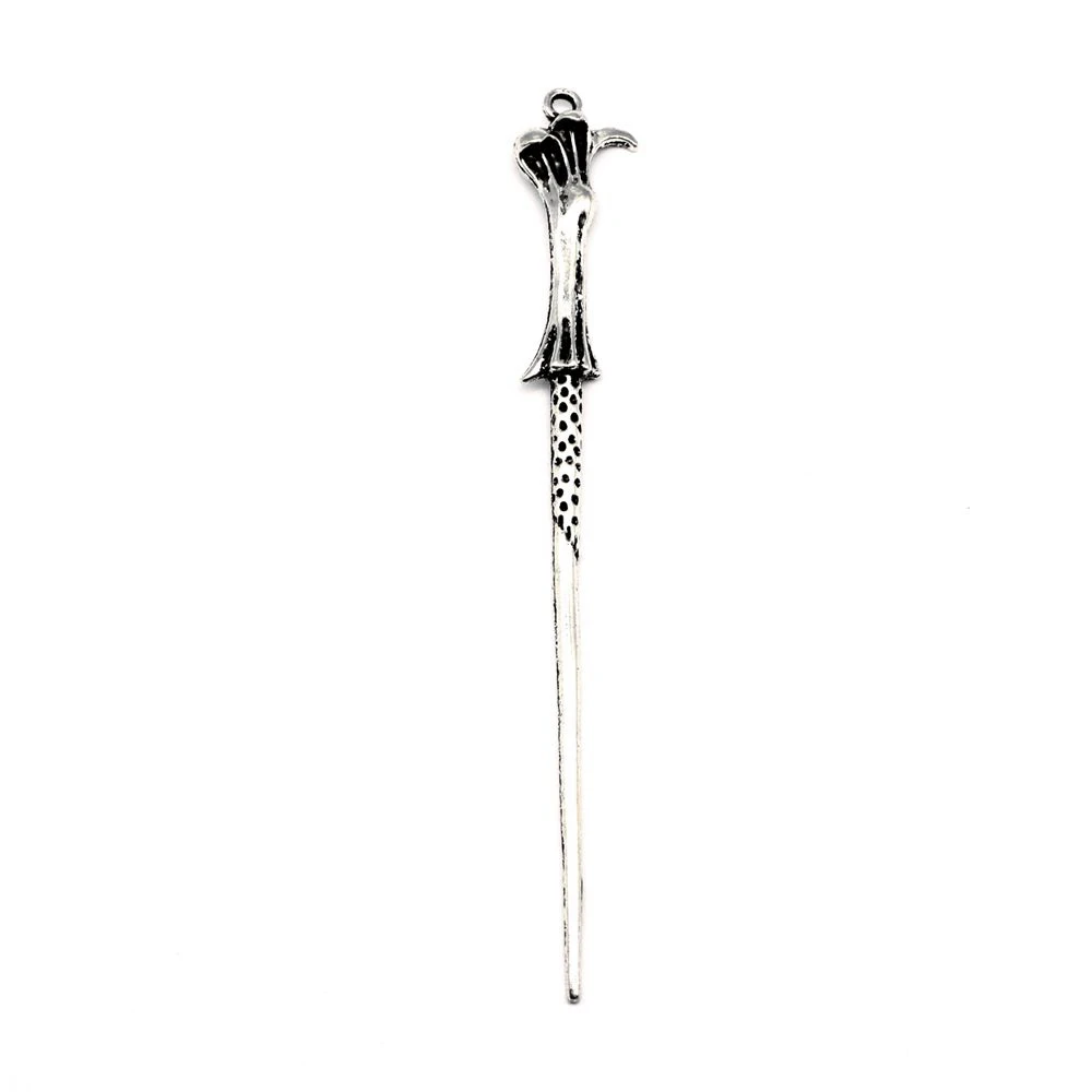 

Bookmark Bun Charm For Making Jewelry Diy Finding 6pcs 18x128mm