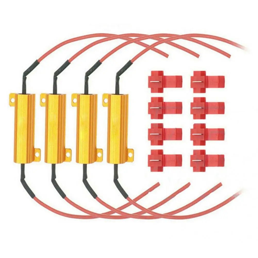 

Светодиодный нагрузочный резистор, универсальный, легкий, высокоточный, 50 Вт, 6 Ом, светодиодный нагрузочный резистор, декодер, резистор, рел...