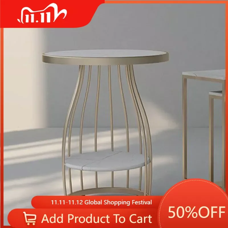 

Nordic Coffee Side Table Living Room Writing Luxury Home Round Coffee Table Center Salon Mesa Auxiliar Outdoor Furniture BB