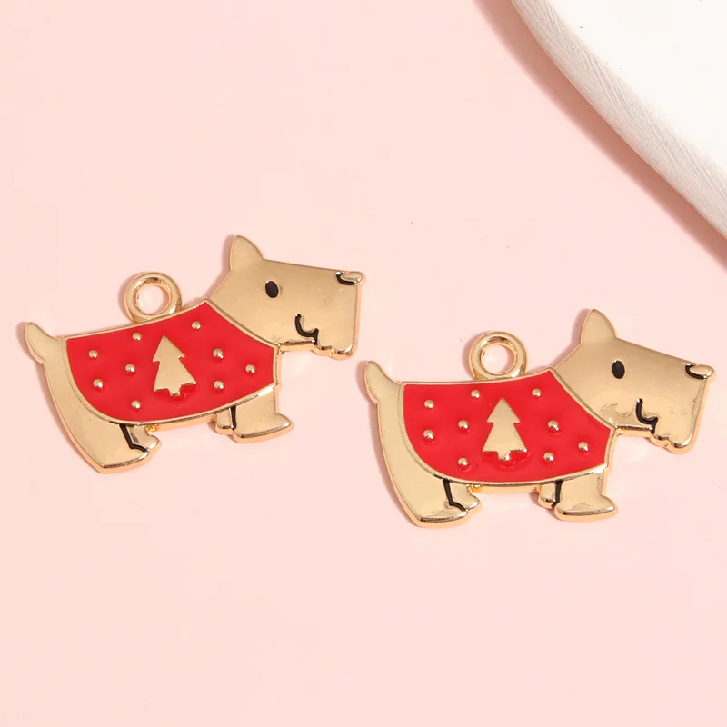 5 шт., эмалевые подвески для домашних животных, 29 х18 мм