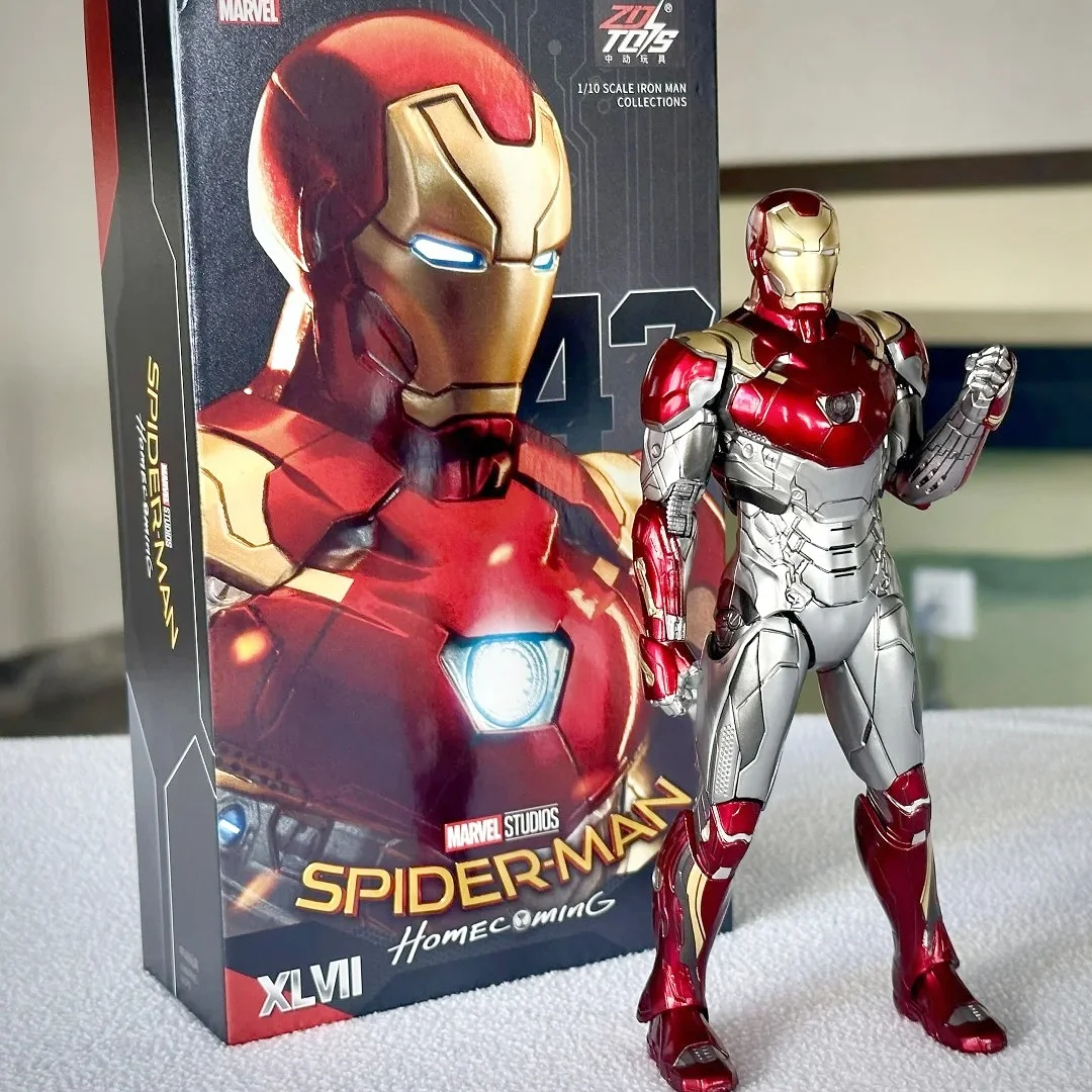 Zdtoys Marvel Iron Man 1/10 Mk24 Mk22 Mk41 Mk47 Фигурки Модель игрушки Аниме Подарок на день рождения