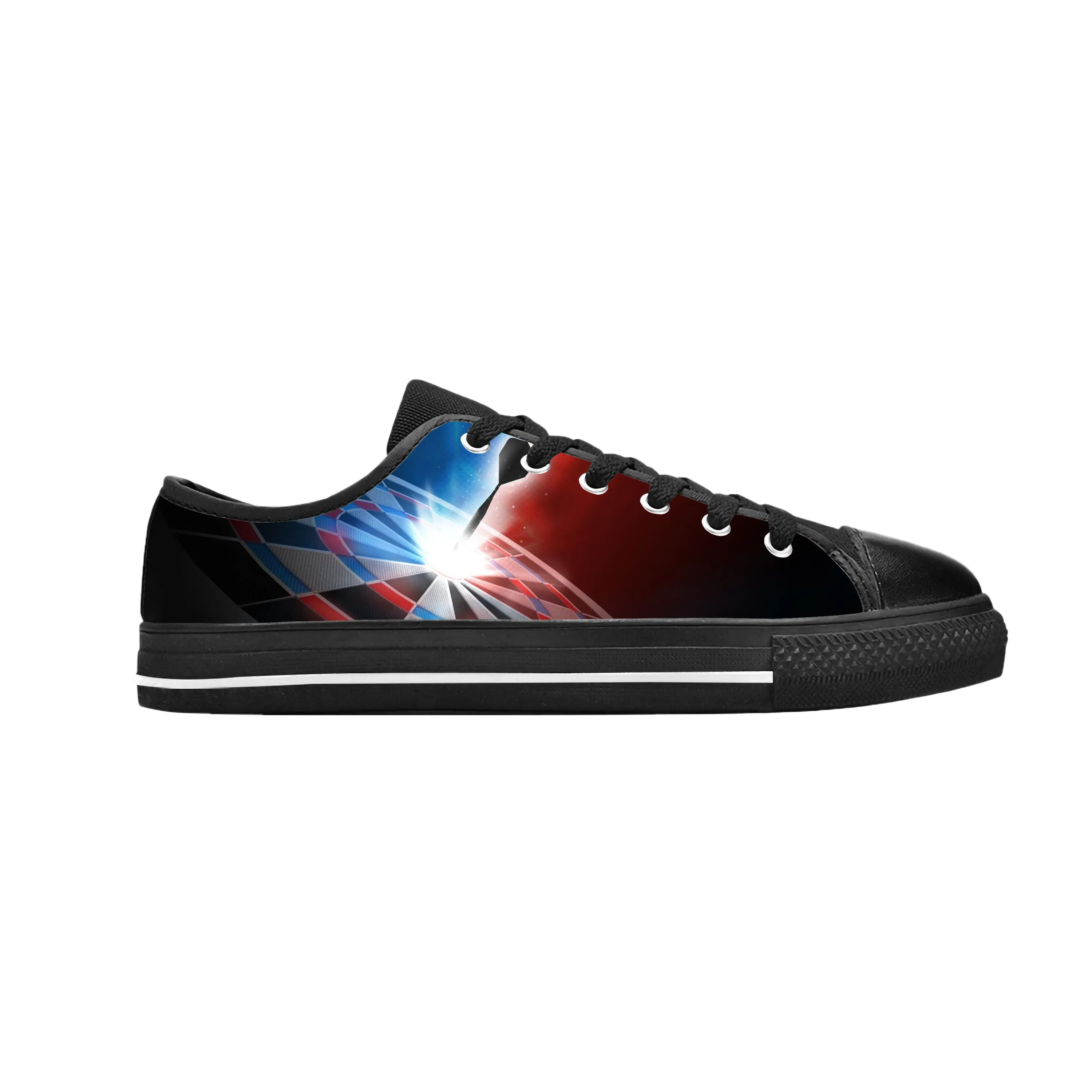 

Game Sport Darts Dartboard Dart board Target Funny Casual Cloth Shoes Low Top Comfortable Breathable 3D Print Men Women Sneakers