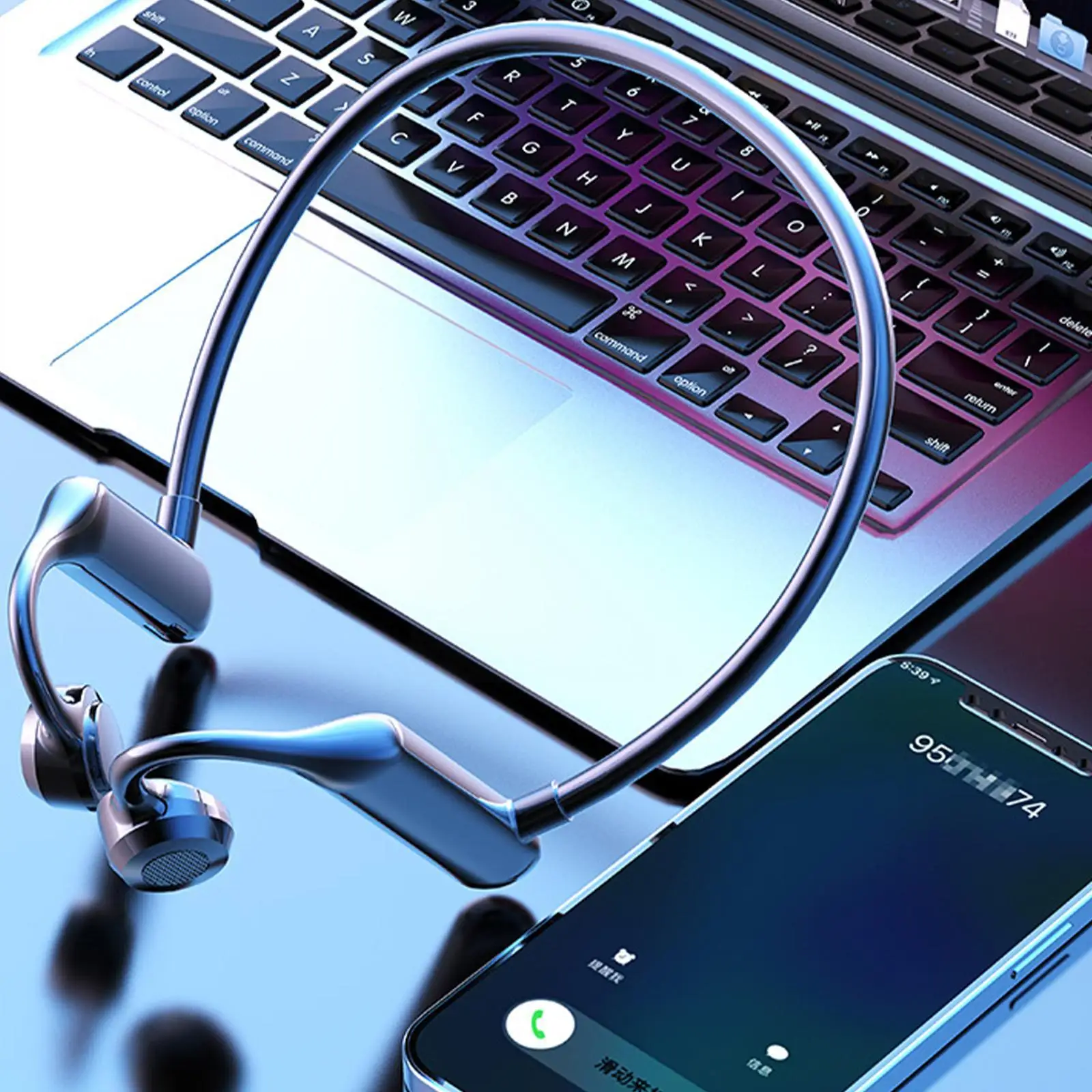 Новые беспроводные Bluetooth-наушники с костной проводимостью светильник кие