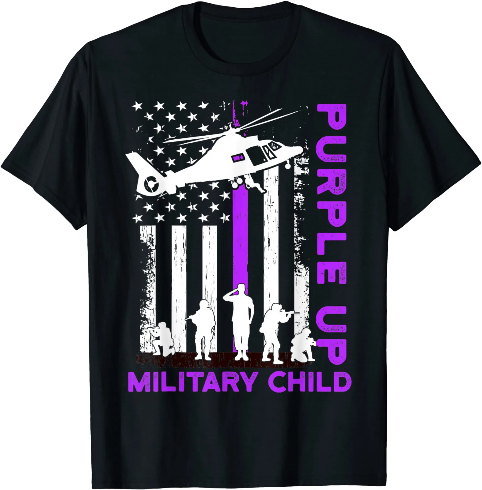 

Детская Хлопковая футболка в стиле милитари, с коротким рукавом