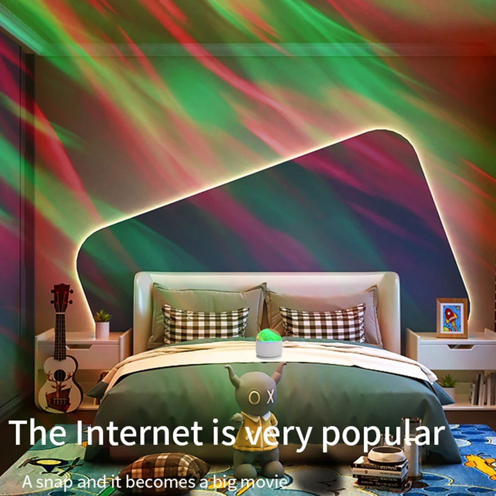 Галактический проектор для девочек и мальчиков ночник с океанской волной