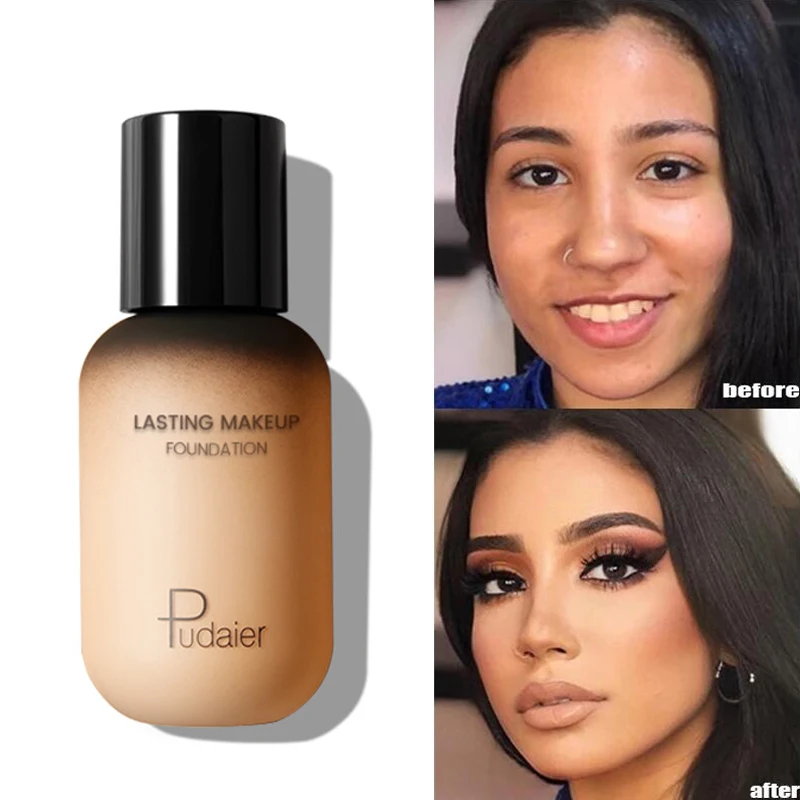 

40 Colors Pudaier New 40ML Various Colors Changing Liquid Foundation Makeup Change To Your Skin Tone By Just Blending