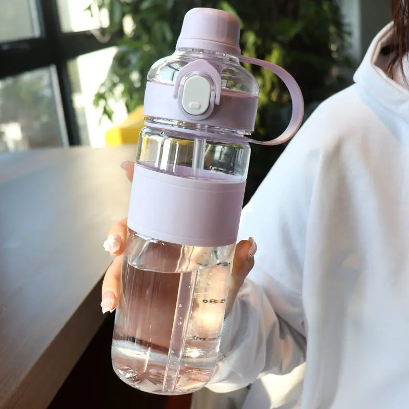 

Портативная бутылка для воды с соломинкой, 1600/1100/700 мл