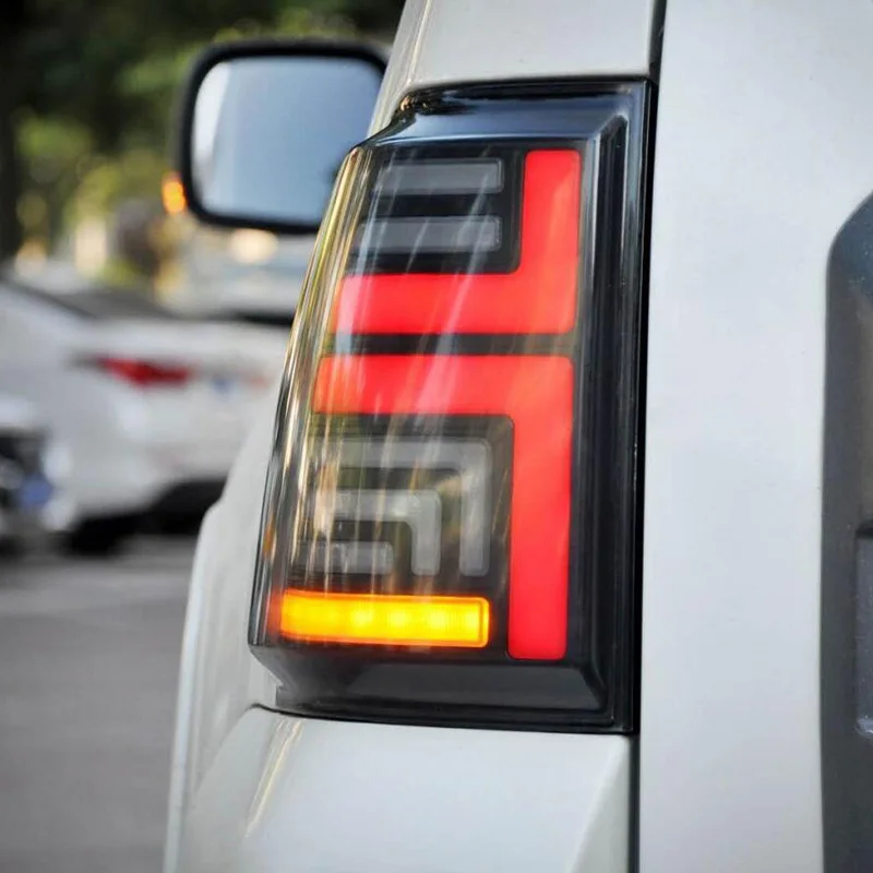 

Светодиодный задний светильник в сборе для Mitsubishi Pajero 2006-2020 задний ходовой светильник + тормоз + обратная лампа + указатель поворота светодио...