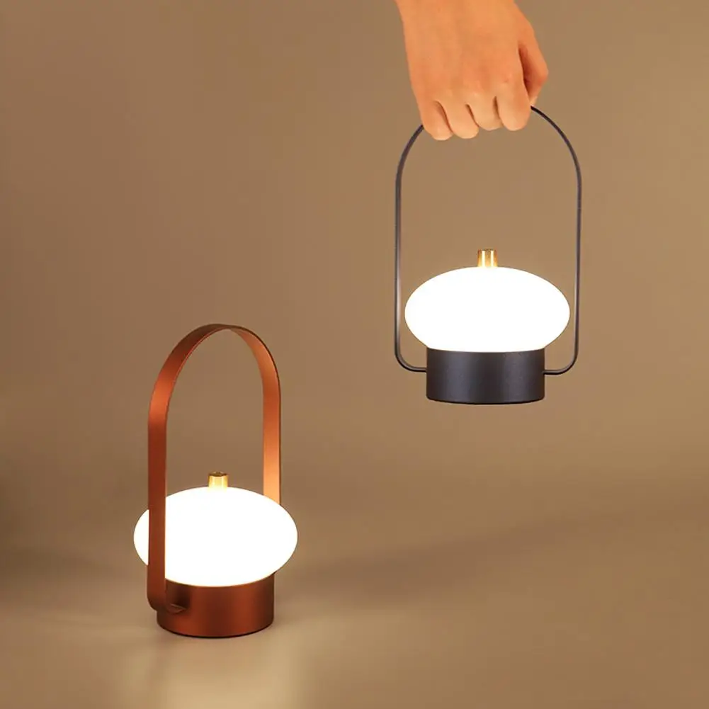 

1 pcs Led Portable Camping Atmosphere Light Charging Decorative Table Lamp Led Eye Protection Reading Light