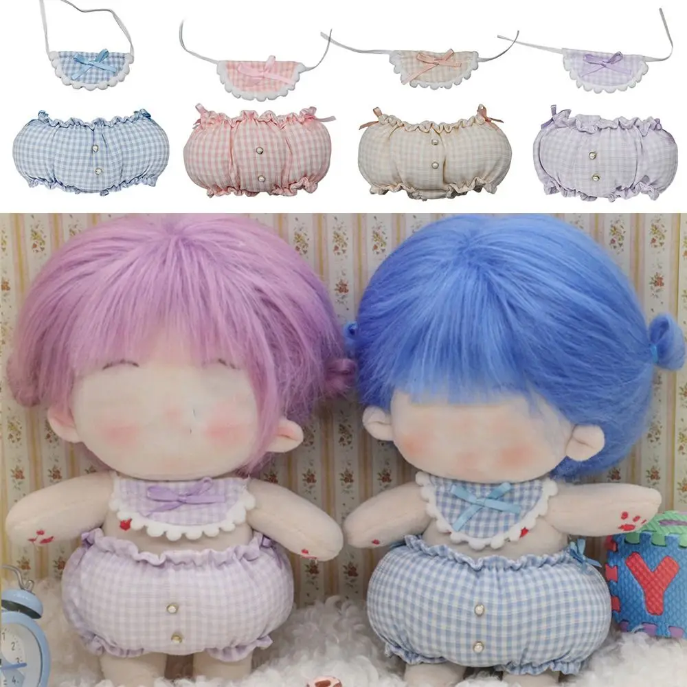 

Сменное платье, игровой сменный наряд, игровой домик 20 см, Одежда для кукол, штаны для хлеба, комбинезон, костюм, сетчатый кружевной бант