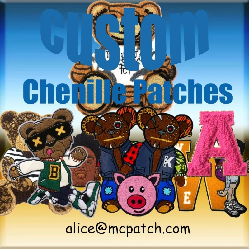 Пользовательские нашивки из синели утюг на одежде индивидуальное имя фирменный