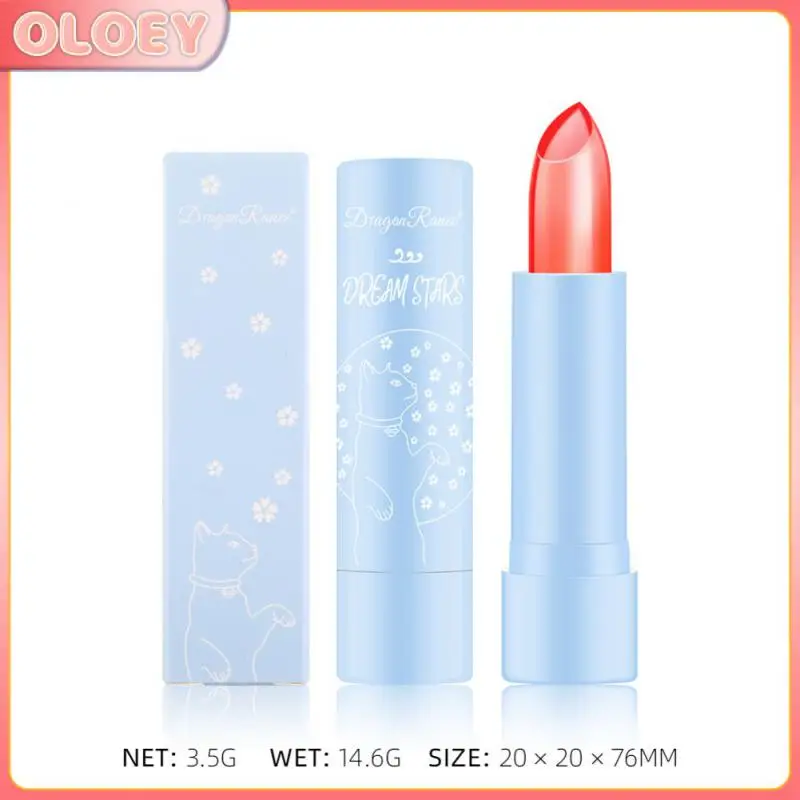 

Color Change Lipstick 4 Colors Lip Nourishing Lip Care Balm Repair Dull Dry Lips Aloe Jelly Lip Balm Lips Makeup Moisturizing
