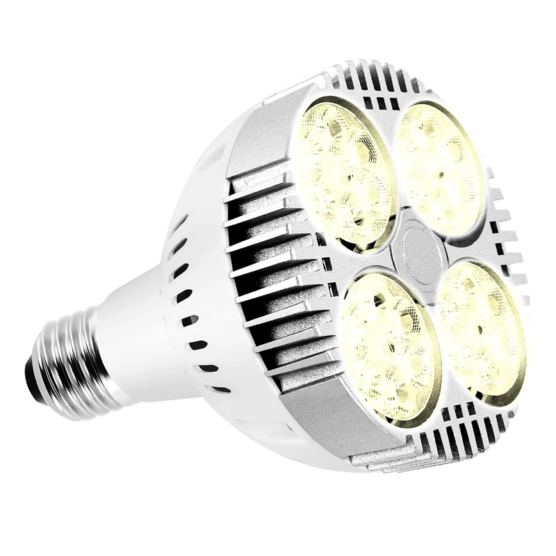

E27 лампа для растений, лампочка, 35 Вт, фотолампа для выращивания растений, фотолампа полного спектра, теплый белый фотосвет для внутренних садовых теплиц