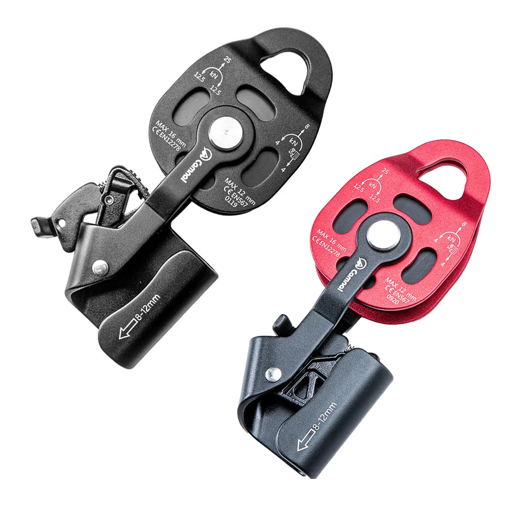 

Climbing Pulley Professional Durable Simple Practical Load-bearing Ascender Lifter Equipment for Outdoor Sport Rescue Red