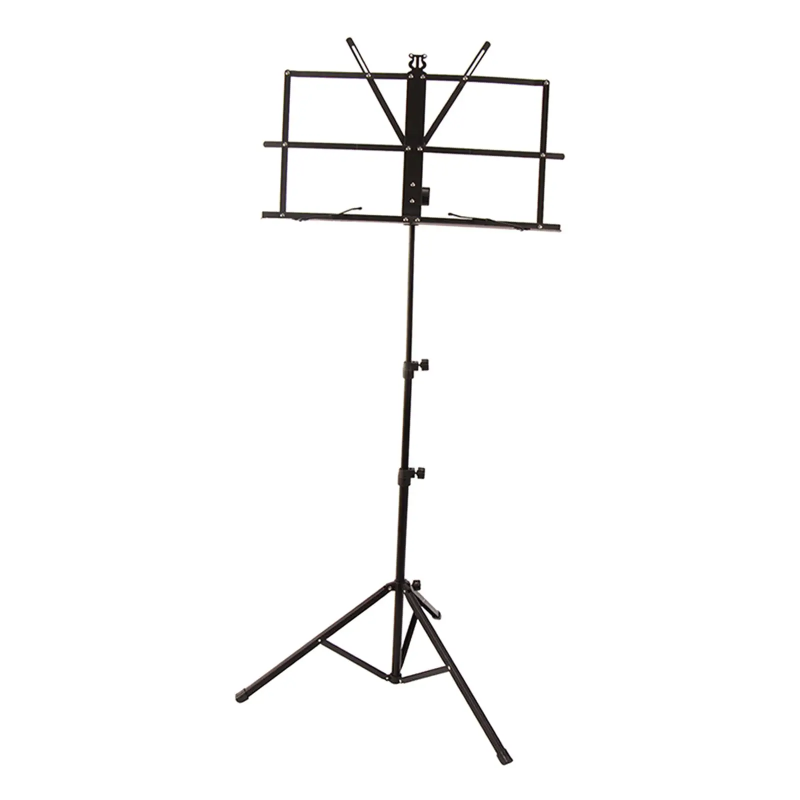

Folding Music Stand Adjustable Music Book Stand for Stage Performance Violin
