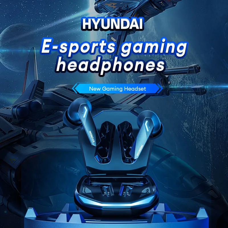 HYUNDAI GM2PRO Bluetooth 5.3 Наушники с шумоподавлением Широкая совместимость Спортивные