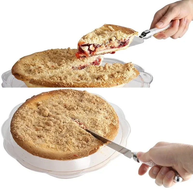 2 шт. хрустальный нож для торта и сервер элегантный набор инструментов до дня