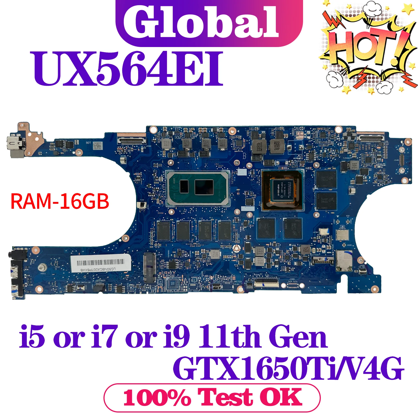 Материнская плата KEFU UX564EH