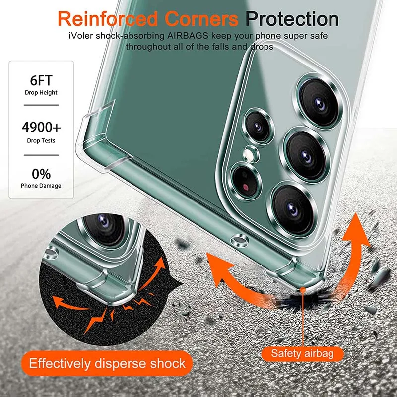 Чехол для Samsung Galaxy S24 S23 S20 FE S21 S22 Ultra Plus